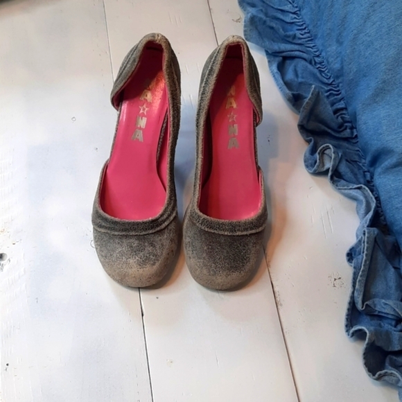 NaNa Shoes - Nana Great leather with metal heels